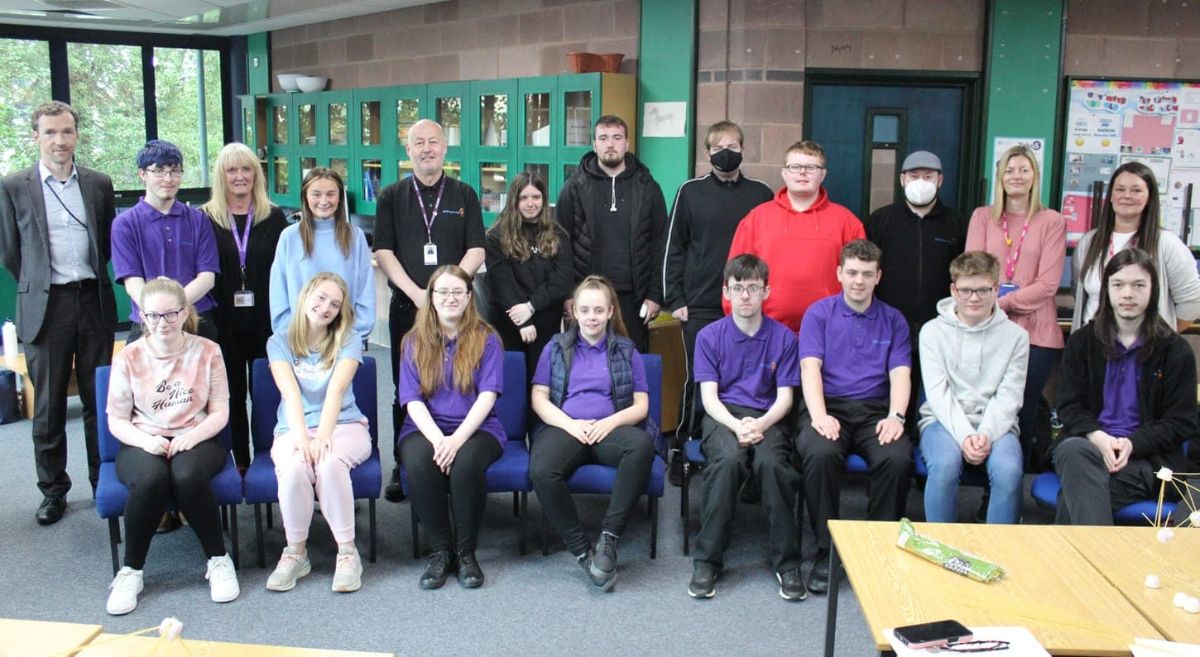 Students and Staff from SERC and Forth Valley College